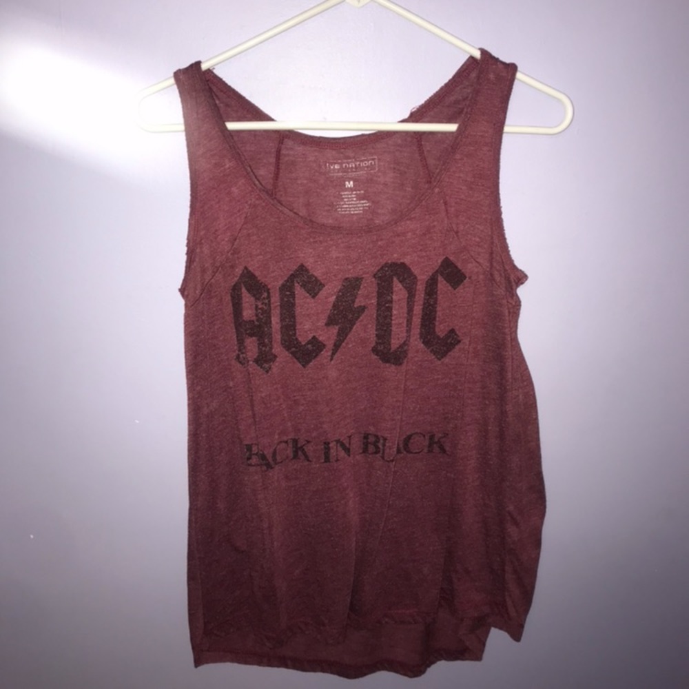 ACDC Back In Black Tank